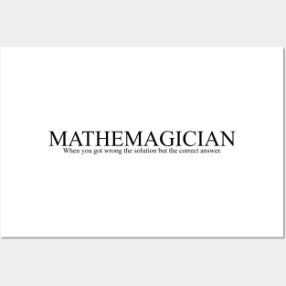 MATHEMAGICIAN Posters and Art